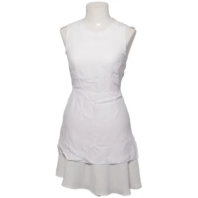 Kjole (Hvid) fra Mango Suit Linned, Polyester, Viscose