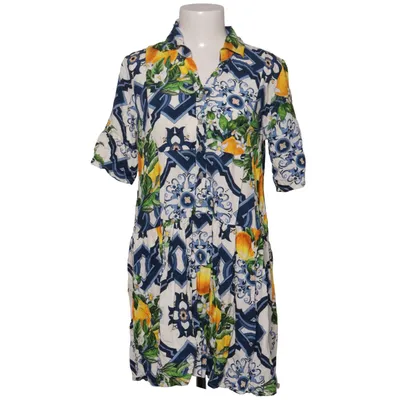 Robe chemise (Blanc, Bleu, Jaune, Multicolore) de KiWi Saint-Tropez Viscose