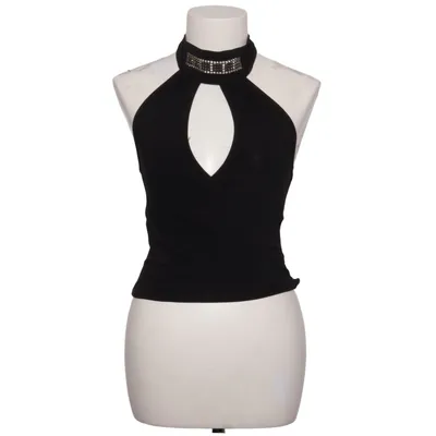 Halter neck top (Black) from Kiah Elastane, Polyester