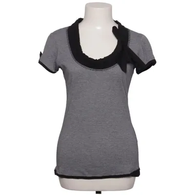 T-shirt (Grå, Vit, Svart) från Clockhouse Bomull, Polyester