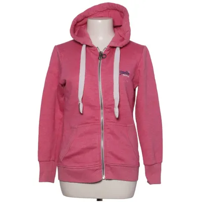 Hættetrøje (Pink) fra Superdry Bomuld, Polyester