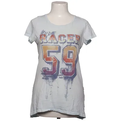 T-shirt (Blau) von Rude Riders Baumwolle