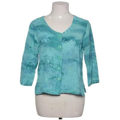 Blouse (Blue, Green) from Diva Linen, Viscose