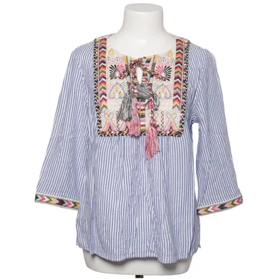 Blus (Blå, Vit, Flerfärgad) från Vicci Bomull, Viskos