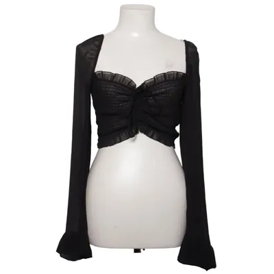Crop top (Sort) fra Anika Teller x NA-KD Polyester