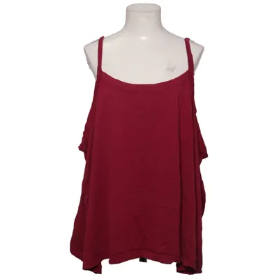 Tank Top (Red) from Ulla Popken Cotton, Modal