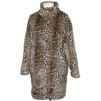 Frakke (Flerfarvet) fra Zara Basic Outerwear Akryl, Polyester