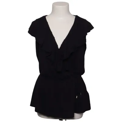 Wrap blouse (Black) from Lauren Ralph Lauren Elastane, Viscose