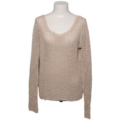 Sweater (C-Reb/1 Open Knit Deep Back) fra Costes Bomuld, Linned