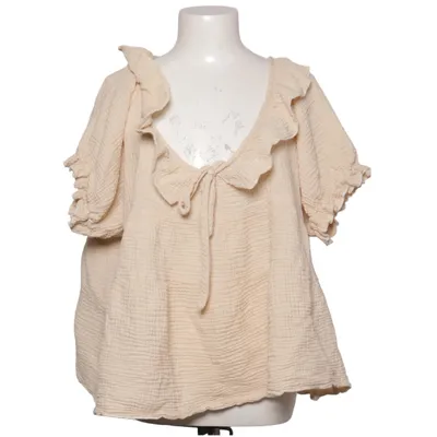 Top (Beige) from Shein Curve Cotton