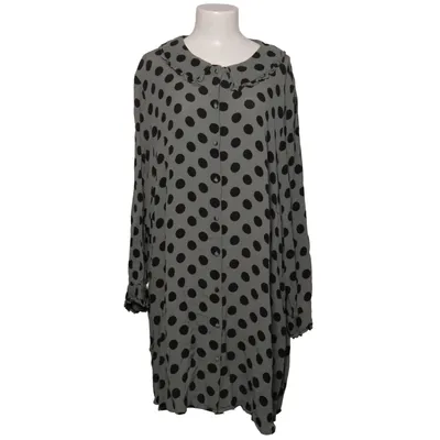 Blouse (Green, Black) from Zizzi Viscose