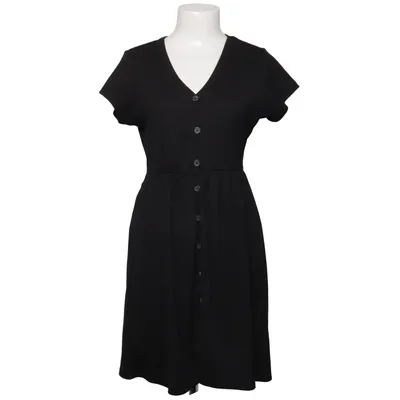 Robe (Noir) de Aiki Keylook Coton, Élasthane, Polyester