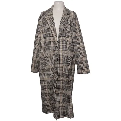 Coat (Black, Beige) from Soyaconcept Elastane, Recycled polyester, Viscose