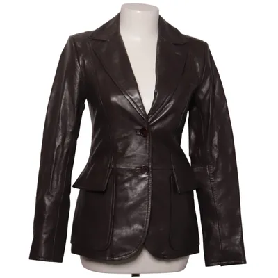 Ledersacko (Braun) von Bella x About You Leder, Polyester