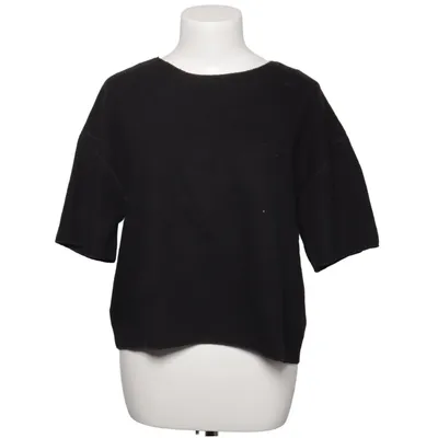 Top (Sort) fra Zara Bomuld, Polyester