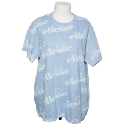 T-shirt (Blue, White) from Ellesse Cotton