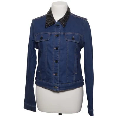 Denim jacket (Blue, Black) from One Step Cotton, Elastane, Polyester