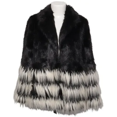 Fur jacket (Black, White) from Twinset