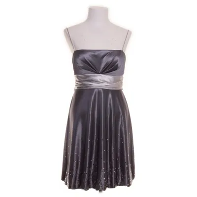 Cocktail dress (Gray, Silver) from Montego Polyester