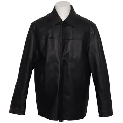 Manteau en cuir (Noir) de Marc Kostner Cuir, Polyester