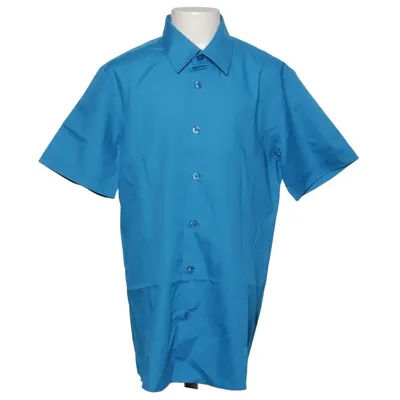 Chemise à manches courtes (Bleu) de Gatonegro Coton, Polyester