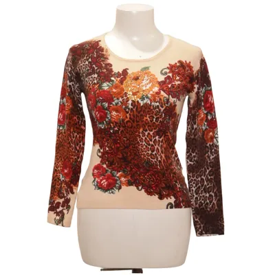 Pull-over (Beige, Multicolore) de Joyx Acrylique, Élasthane, Laine de mouton