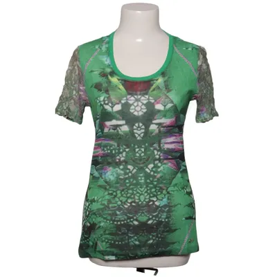 T-shirt (Green, Multicolored) from Lisa Tossa Elastane, Polyamide, Polyester, Viscose
