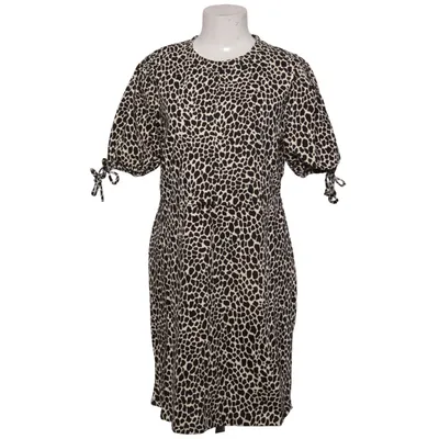 Jurk (Zwart, Beige) van Topshop Katoen
