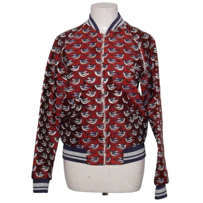 Bomber jacket (Red, Blue, Silver) from IQ+ Berlin Acetate, Cotton, Polyester
