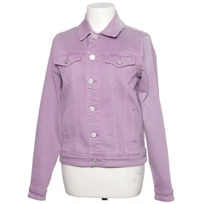 Veste en jean (Violet) de Tommy Hilfiger Jeans Coton, Élasthane