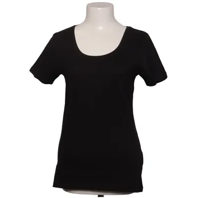 T-shirt (Zwart) van Dolce Bella Katoen, Elastaan