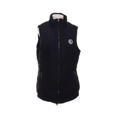 Outer vest (Blue) from Colours Of The World Acrylic, Faux fur, Polyamide, Polyester