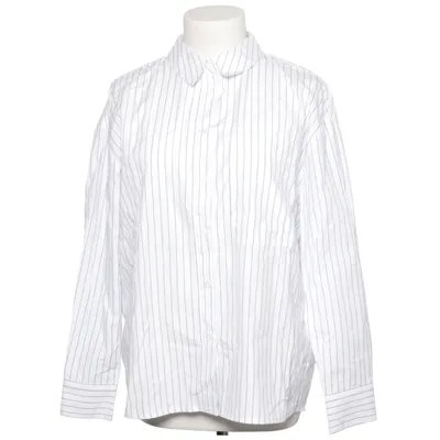 Chemise (Blanc, Bleu) de Maerz Muenchen Coton