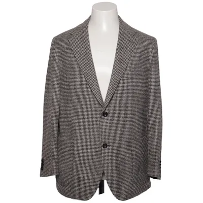 Blazer (Grå, Hvid) fra Eduard Dressler Polyester, Uld