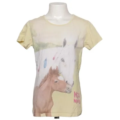 T-shirt (Yellow, Multicolored) from Miss Melody Cotton