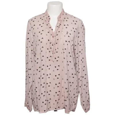 Bluse (Pink, Sort) fra Heimatliebe Viscose