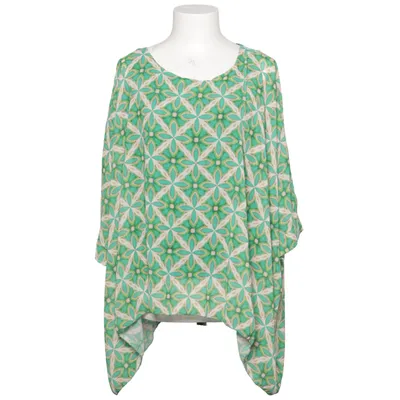 Blus (Grön, Vit, Flerfärgad) från Italian Style