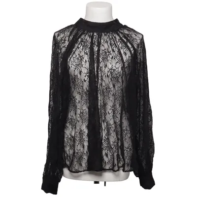 Bluse (Sort) fra H&M Elastan, Polyester