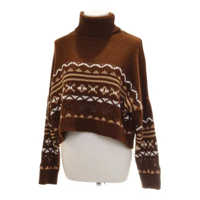 Turtleneck (Brown, White) from Zauberstern Acrylic