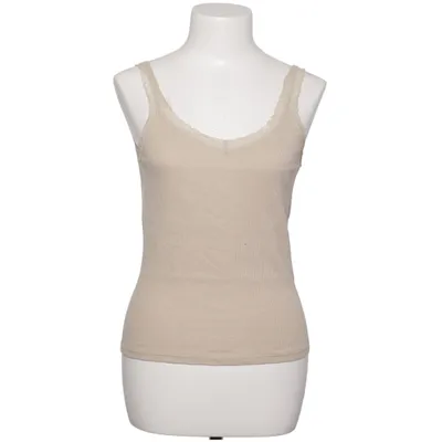 Tanktop (Beige) van Uniqlo Katoen, Elastaan, Polyamide