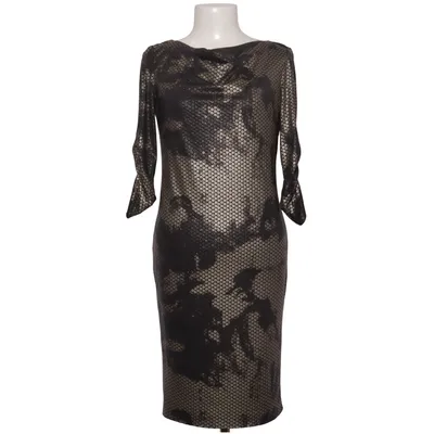 Cocktail dress (Black, Gold) from Jenny Packham Acetate, Polyamide