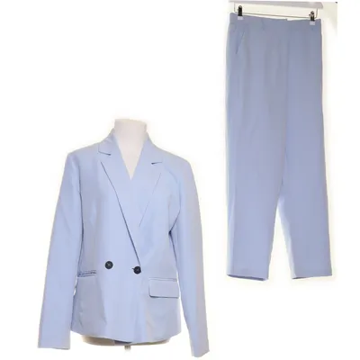 Kostym (Blå) från VILA Elastan, Polyester