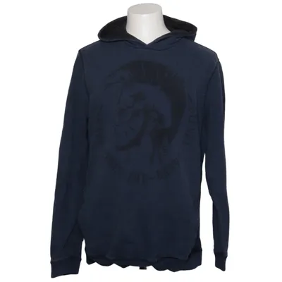 Hoodie (Blue) from Diesel Industry Cotton