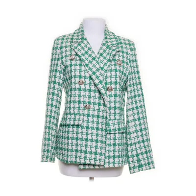 Blazer (Groen, Wit) van Eighty 9 Katoen, Polyester