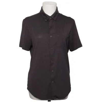 Short sleeve shirt (Gray) from Algo Elastane, Lyocell, Polyester