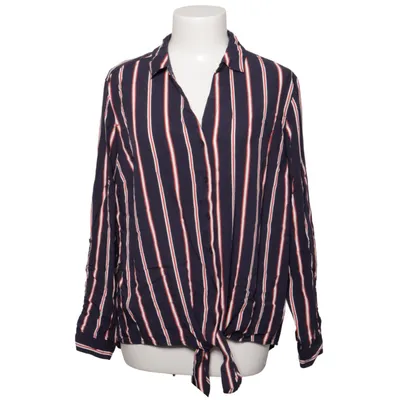Bluse (Blå, Hvid, Rød) fra Cecil Viscose