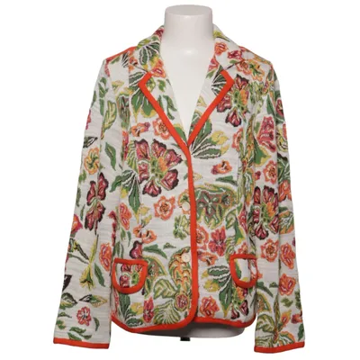 Blazer (Weiß, Mehrfarbig) von Madeleine Baumwolle, Polyamid, Viskose