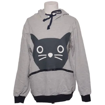 Capuchon sweater (Grijs, Zwart) van Smashed Lemon Katoen