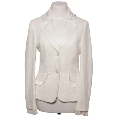 Blazer (Weiß) von Heine Baumwolle, Elasthan, Polyamid, Polyester