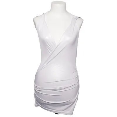 Halterneck top (Sølv) fra Cottelli Collection Elastan, Polyester